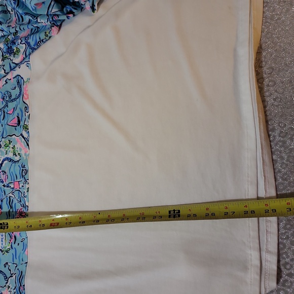 Lilly Pulitzer Finn Top Bali blue SZ-XXL - Picture 5 of 6